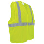 Chaleco de seguridad FrogWear® HV de malla ligera y poliéster de alta visibilidad