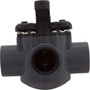 Pentair 263037 Válvula de desvío de tres puertos con tubería de PVC de 1-1/2" de diámetro interior y 2" de diámetro exterior