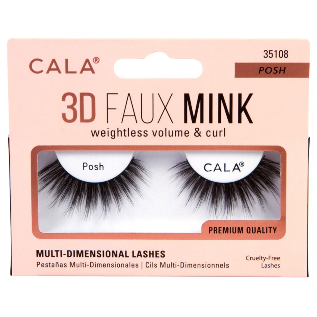 3D FAUX MINK LASHES: POSH