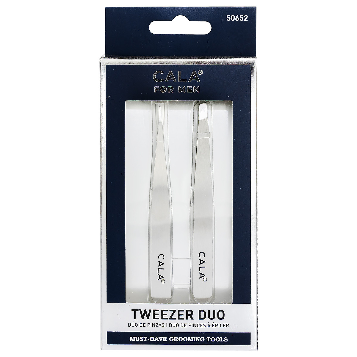 DUO　8点セット CALA For Men - Tweezer Duo (Slant + Point)