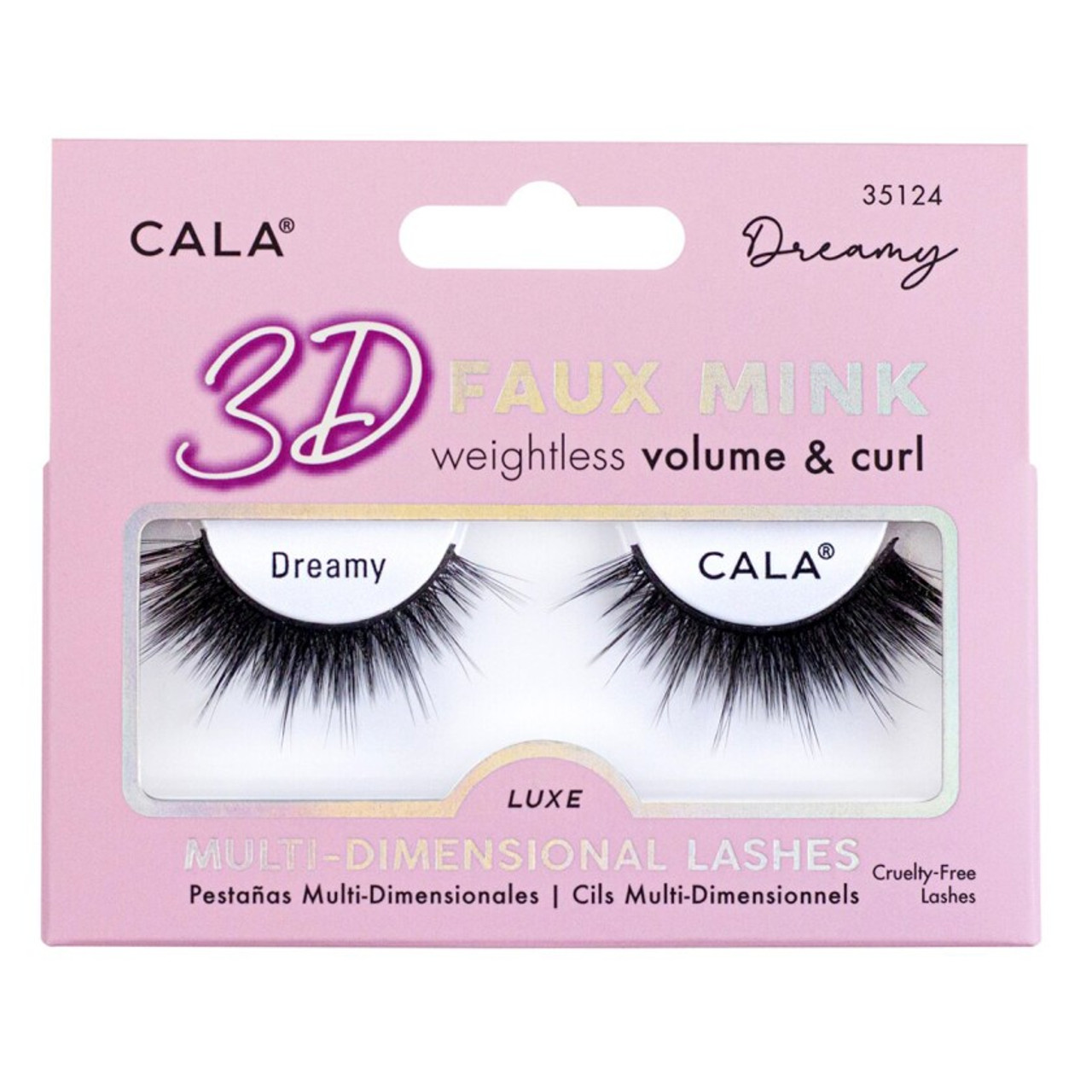 3D FAUX MINK LASHES: DREAMY - CALA PRODUCTS