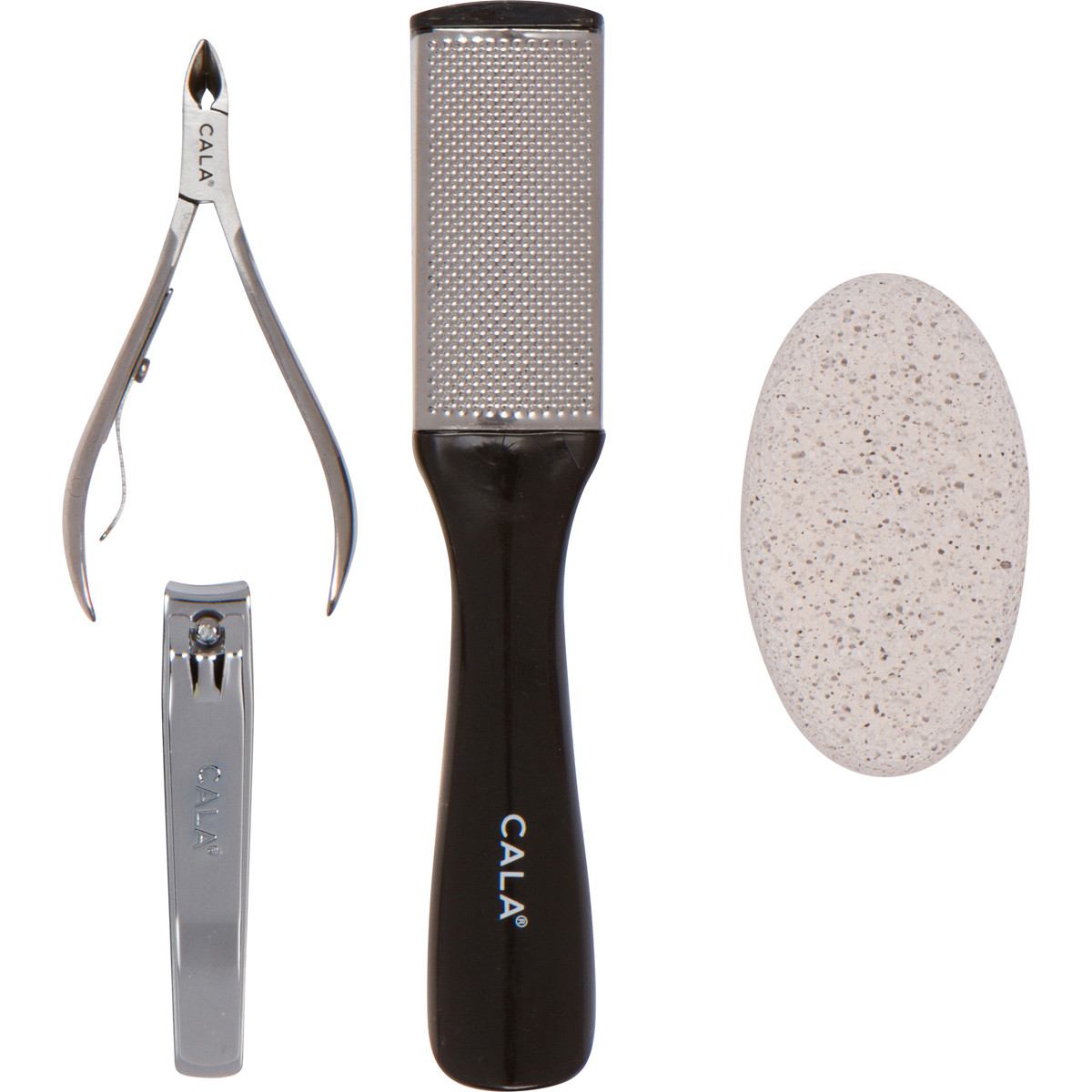 MEN'S PEDICURE KIT 4PCS CALA PRODUCTS