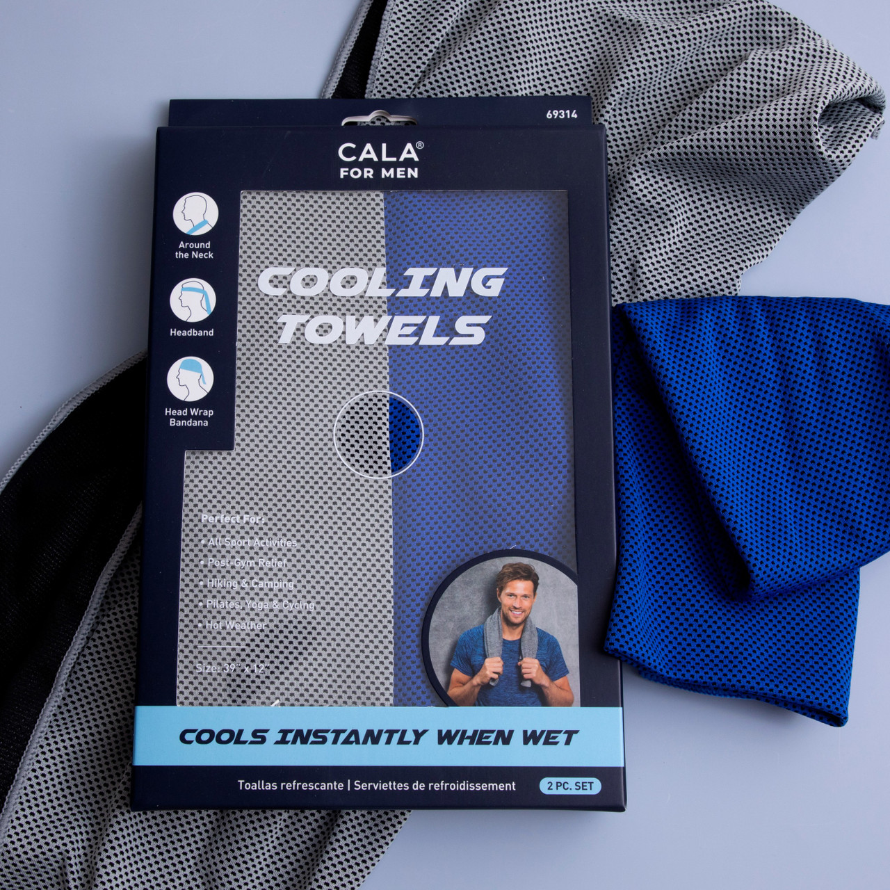 CALA Mesh Cooling Towel (2Pack)