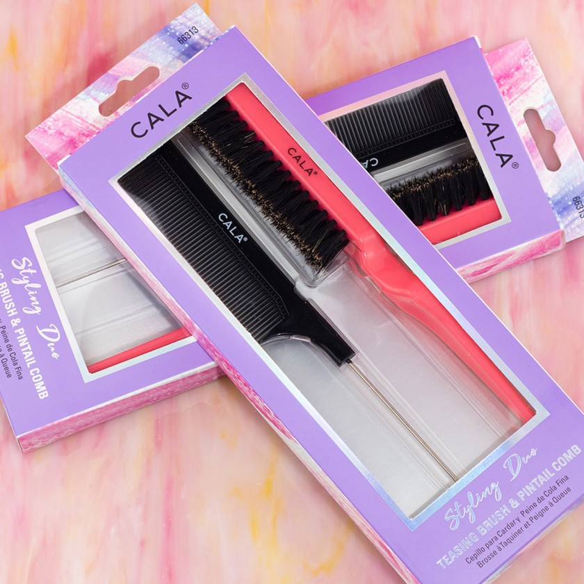 CALA Product Teasing Brush & Pintail Comb (2pcs)