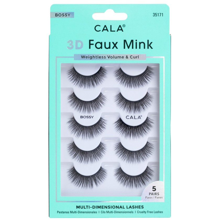 CALA Product | 3D Faux Mink Lashes Bossy (5pk)