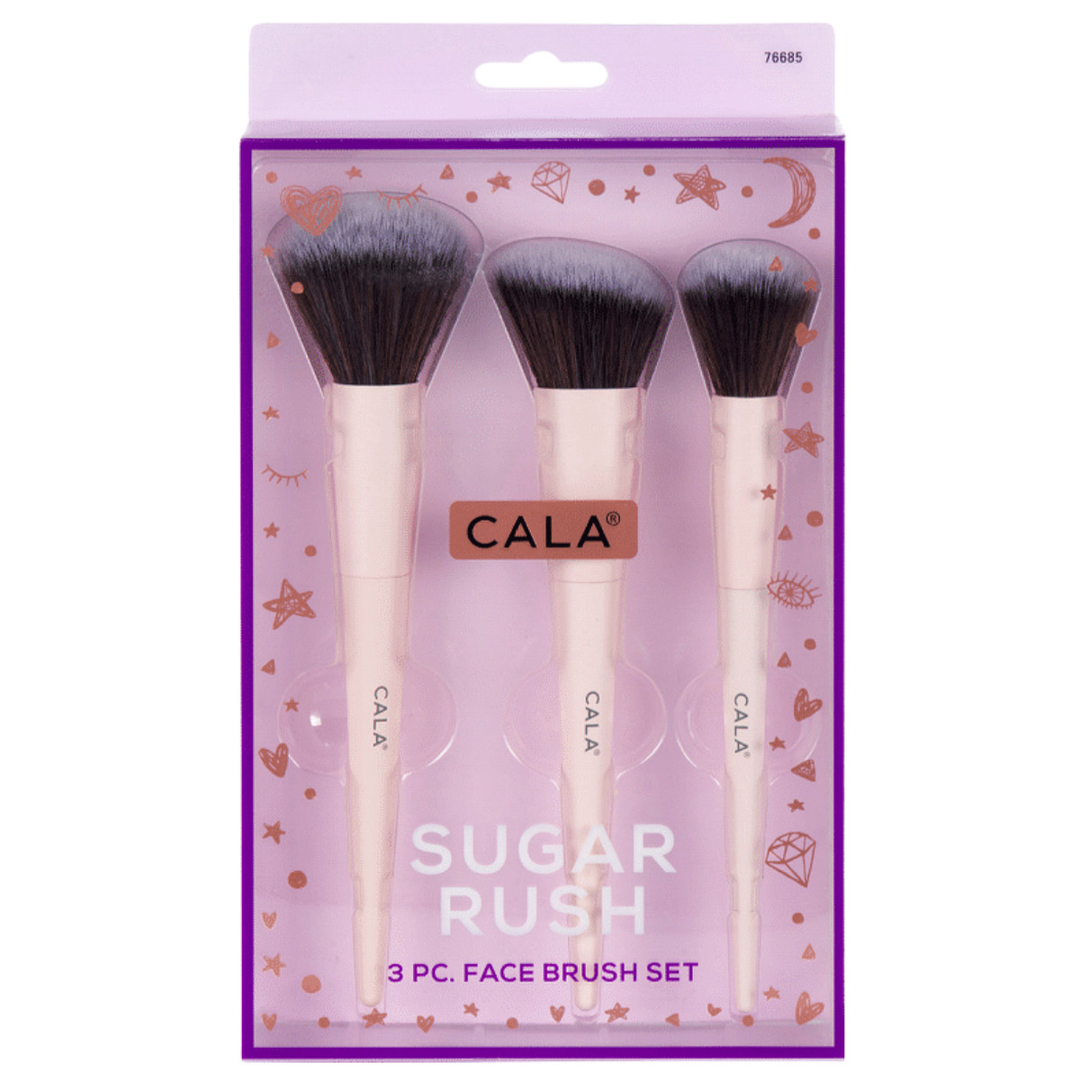 CALA Products | Sugar Rush Face Brush Set (3pcs)