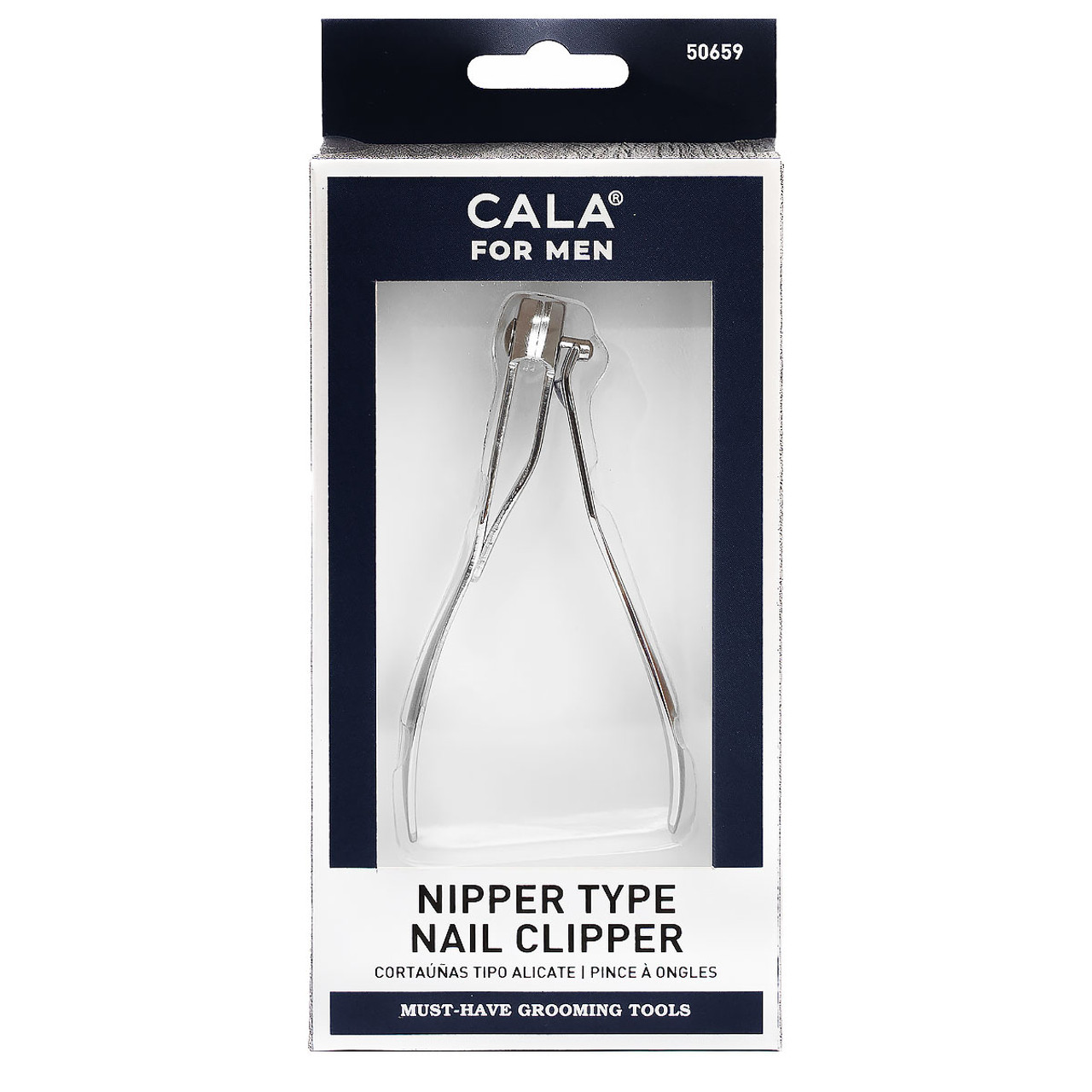 NAIL CLIPPER: STRAIGHT CUT TOE NAIL CLIPPER - CALA PRODUCTS