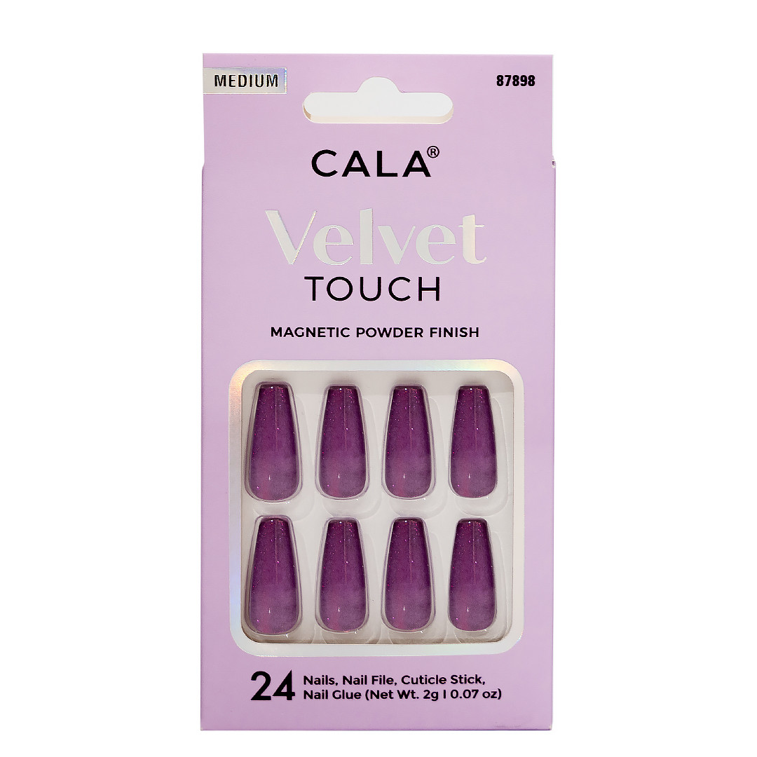 CALA Product | Velvet Touch Coffin Fuchsia Cateye