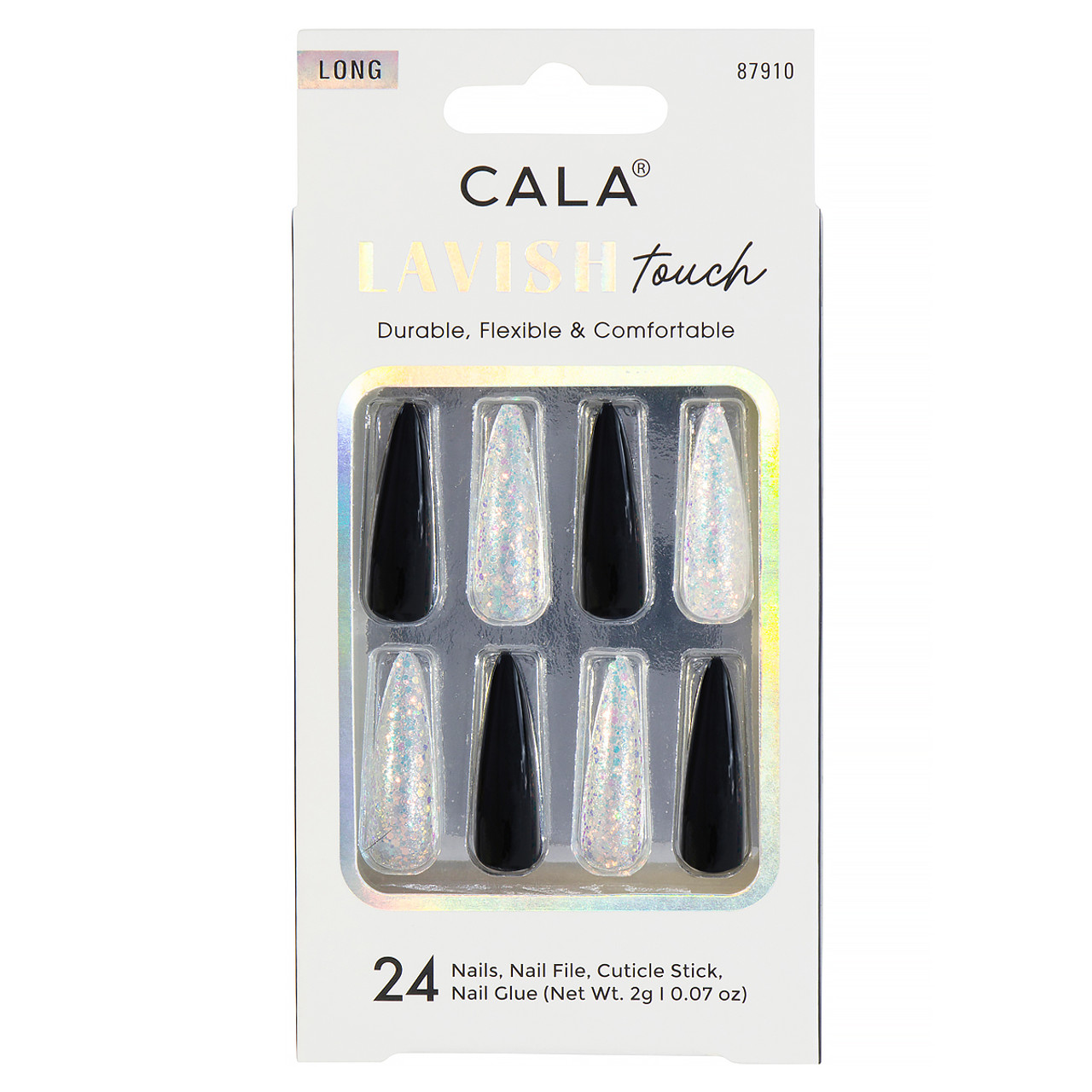 Duck Nail Tips,Clear Curved False Tips 140Pcs Large, Clear | eBay