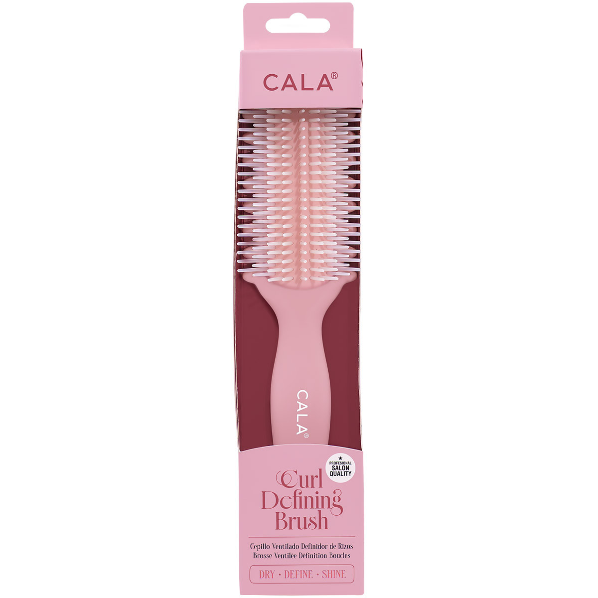 CALA | Curl Defining Vent Brush: Pink
