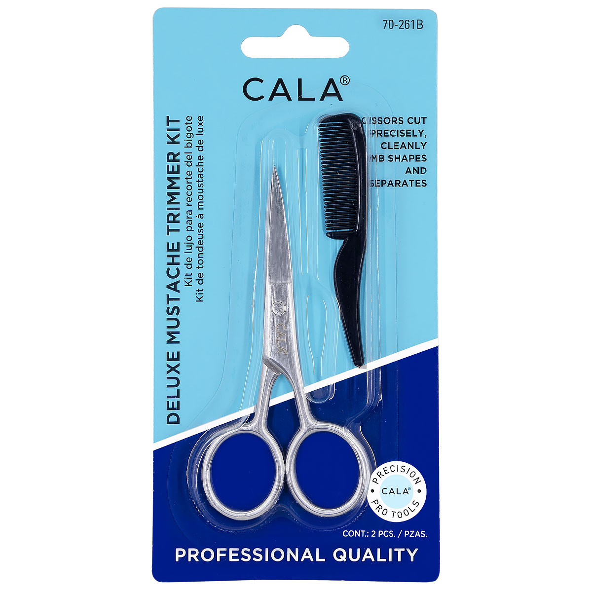 DELUXE MUSTACHE TRIMMER KIT - CALA PRODUCTS