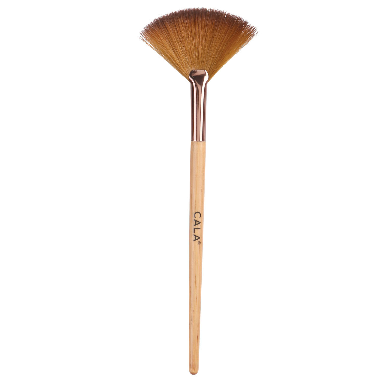 NATURAL BAMBOO FAN BRUSH