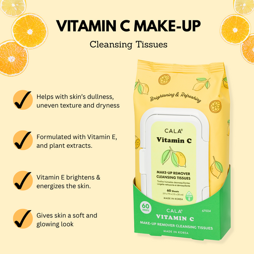 CALA Product | Makeup Remover- Cleansing Tissues
