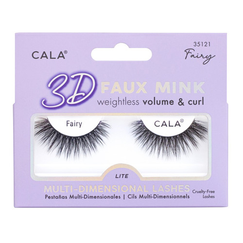 Cala 3D Faux Mink Strip Lashes (Sassy) - QTY DEAL (6) SAVE $27 (MAR-MA -  Beauty Depot