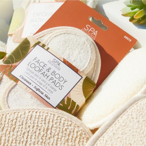 ボディ・フェイスケア Clalufa CALA® FACE & BODY LOOFAH PADS