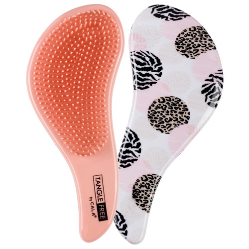 SOFT TOUCH PADDLE HAIR BRUSH (PINK)