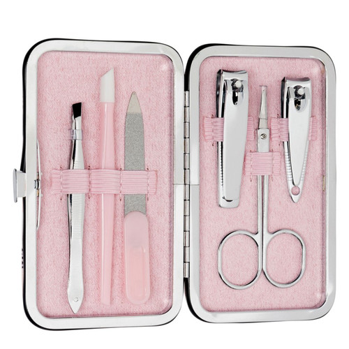 4 Piece Nail Care Set Includes Clippers Tweezer & Cuticle Scissor Stainless  | eBay