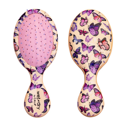 WET-N-DRY HAIR BRUSH (FUCHSIA) - CALA PRODUCTS