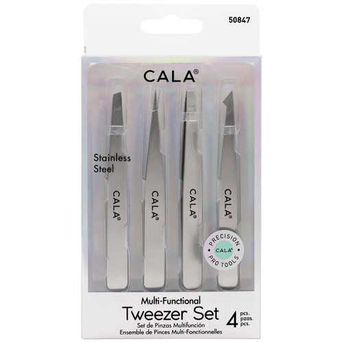 CALA Product | Rose Gold Tweezer Set (4pcs)