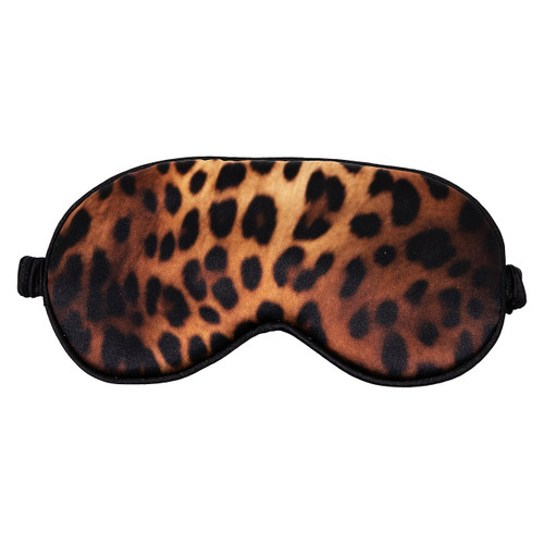 Leopard Satin Sleep Mask