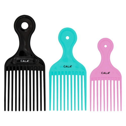 Three pick comb hair trio