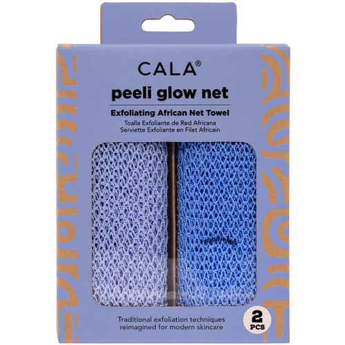 Peeli Glow Net Exfoliating African Net Towel Blue