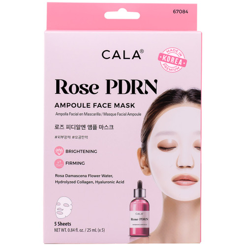 Rose PDRN Ampoule Face Mask (5Pack)