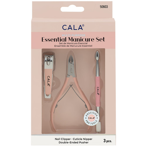 Three-piece Manicure Set (pink).