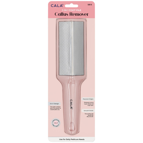 3-In-1 Pedicure File Pink.