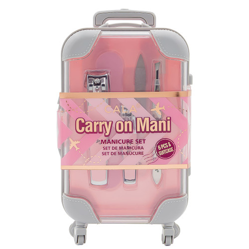 Six-Piece Travel Manicure Set.