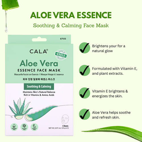 CALA Product | Essence Facial Mask (Aloe Vera)
