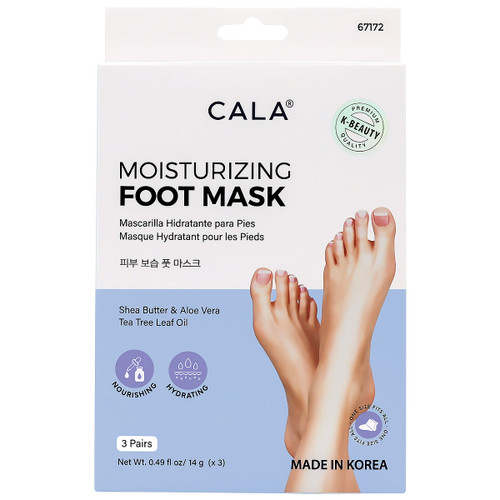 MOISTURIZING FOOT MASK SOCKS (3 PAIRS)