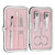Seven pieces nail care set.