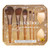Bamboo Makeup Brush Set (Seven Pieces w/ Blending Spong)