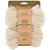 2-pack Natural Ramie Bath Poufs.