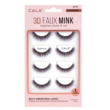 CALA Product | 3D Faux Mink Lashes : Cashmere (4PK)