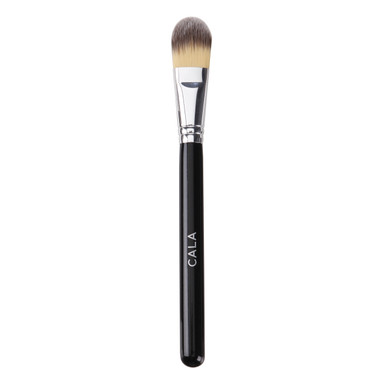 CALA Bamboo Foundation Brush – Make-up-Pinsel Aus Dunklem Bambus | Für Flüssig- & Creme-Foundation