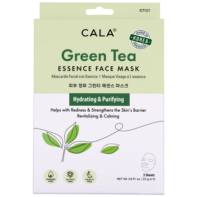 CALA | Essence Facial Mask: Green Tea (5pcs)