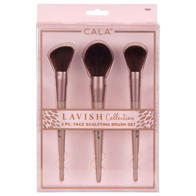 CALA Products | Lavish Face & Sculpting Brush Set (3pcs)