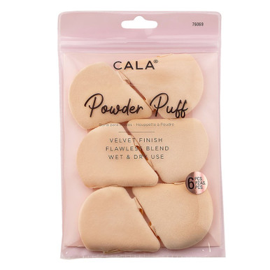 CALA Product | Velvet Powder Puffs (6pcs)