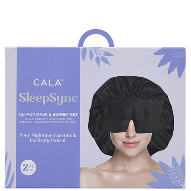 CALA | SleepSnyc Clip-On Mask & Bonnet (Pink)
