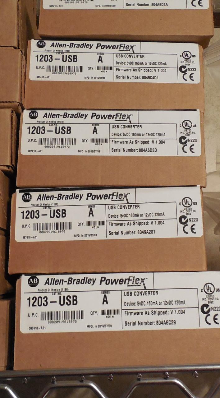 Allen Bradley PowerFlex 1203-USB CABLE SCANPORT/DPI/DSI TO USB
