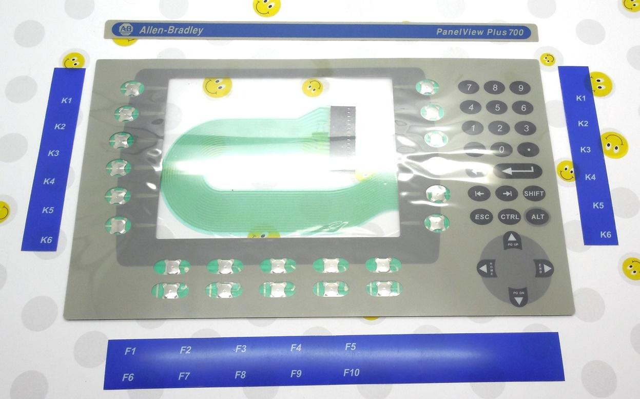 Allen Bradley 2711P-K7 PanelView PLUS 700 membrane overlay keypad