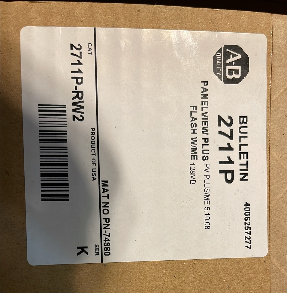 Allen Bradley PanelView Plus 2711p-RW2 128 MB Internal