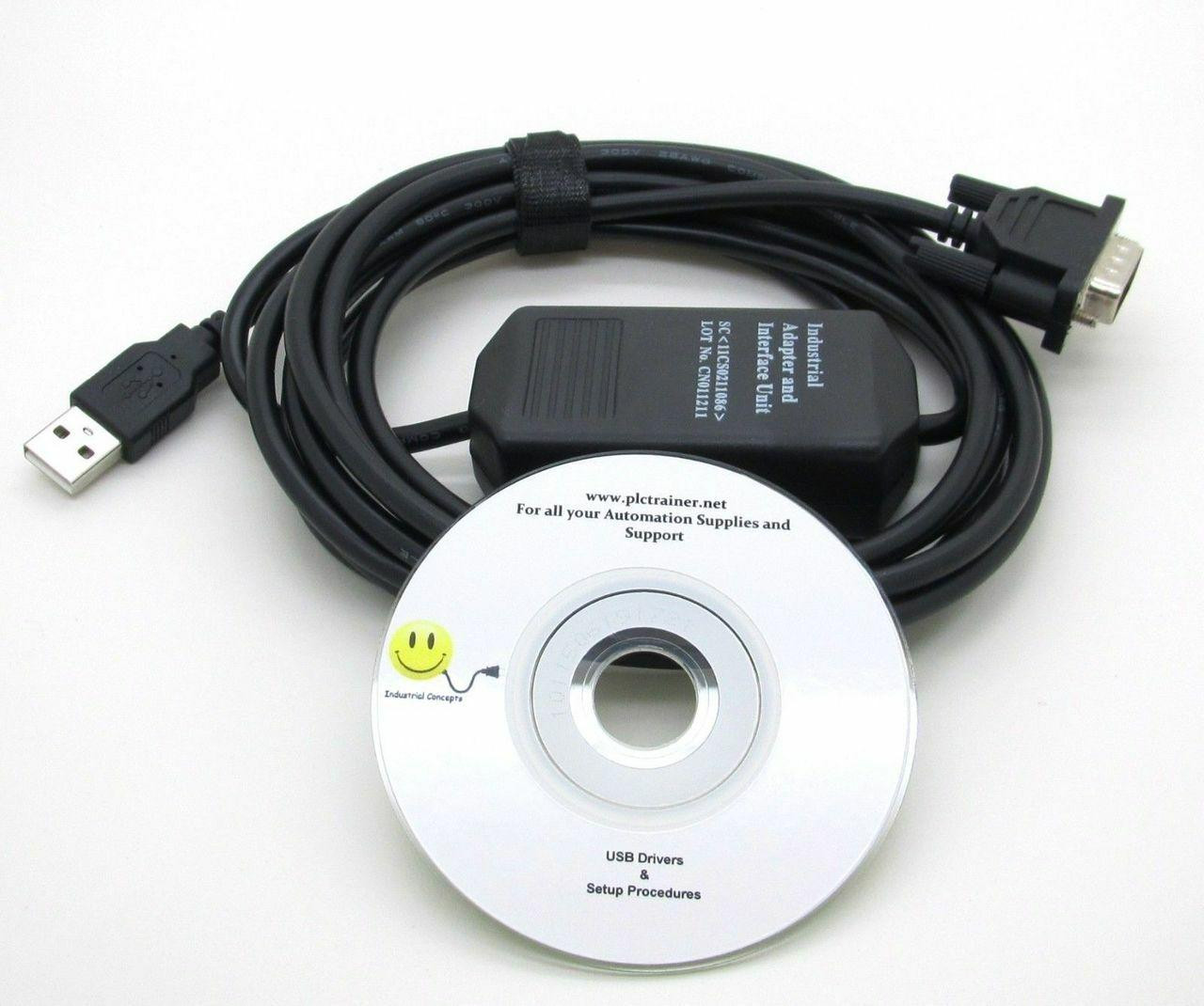 Siemens PLC S7-200 USB/PPI programming cable USBPPI - PLCCable.com