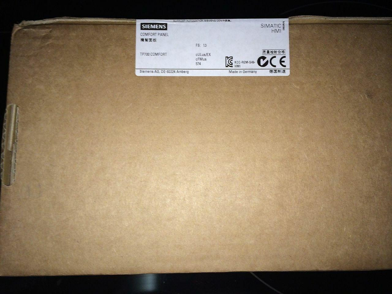 6AV2124-0GC01-0AX0 Siemens TP700 Simatic HMI Panel - Göksu Makine