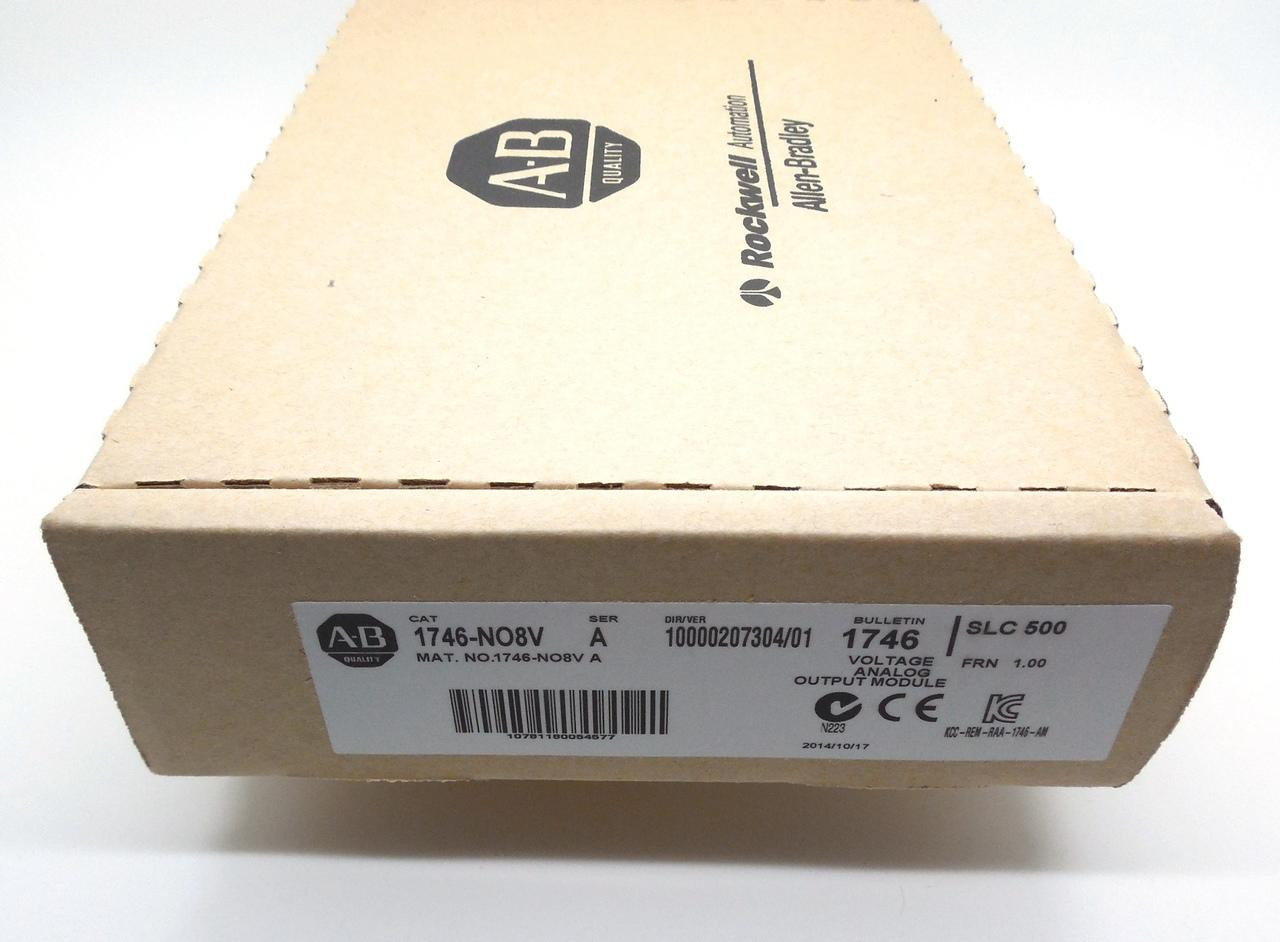 Allen Bradley 1746-NO8V Output 8 CH FRN 1.00 1746N08V - PLCCable