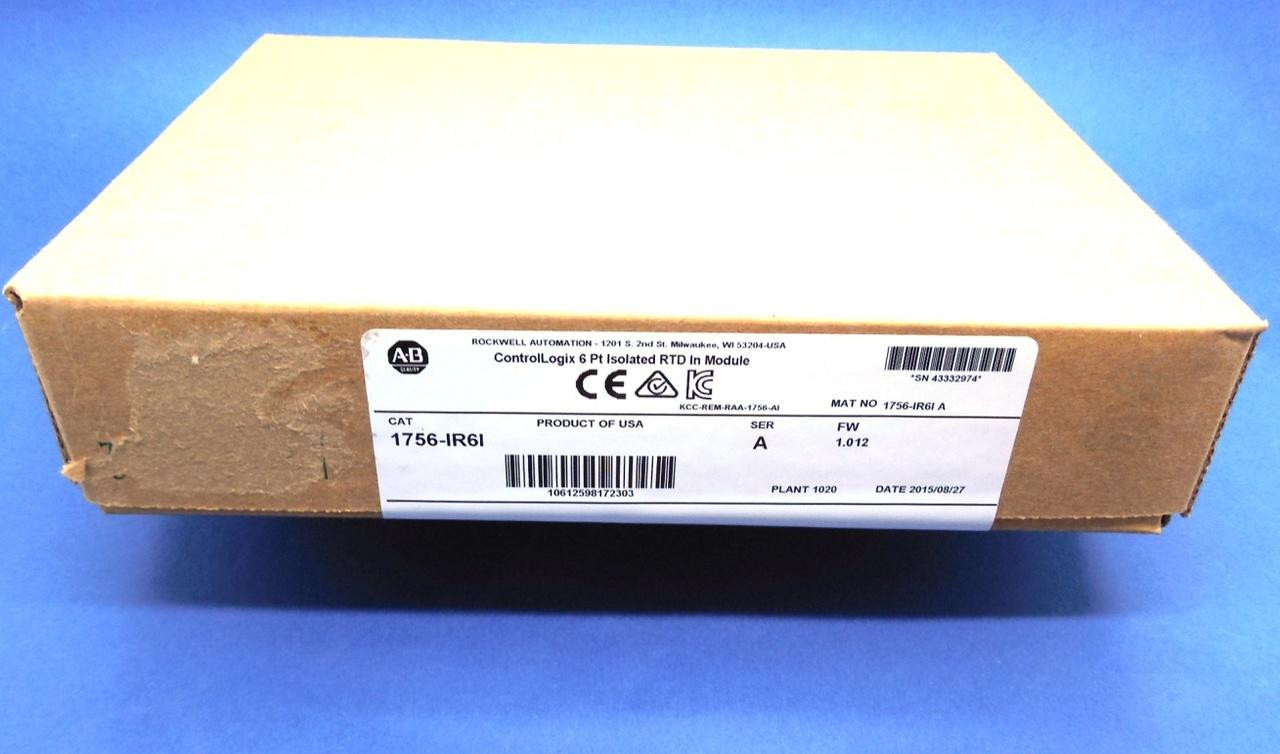 Allen Bradley 1756-IR6I /A Analog Isolated RTD ControlLogix