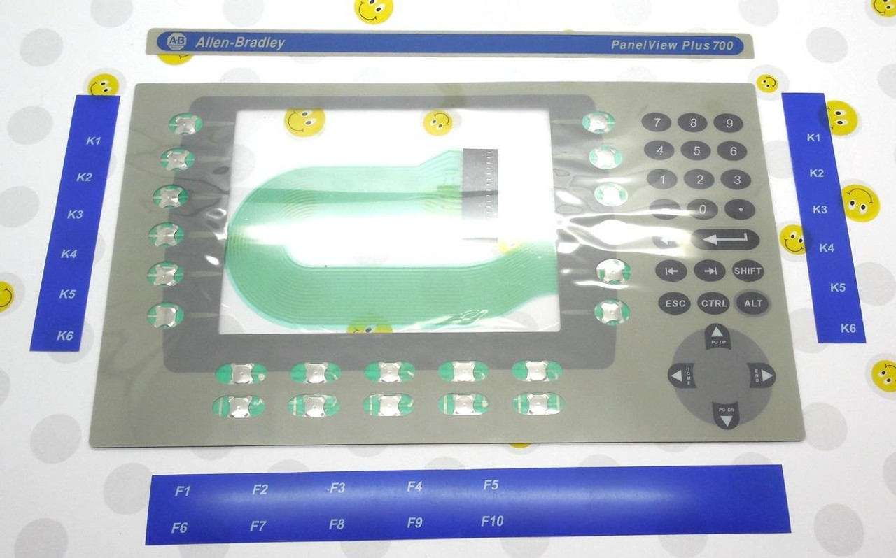 Allen Bradley Allen Bradley 2711P-K7 PanelView PLUS 700 membrane overlay keypad 2711P-B7