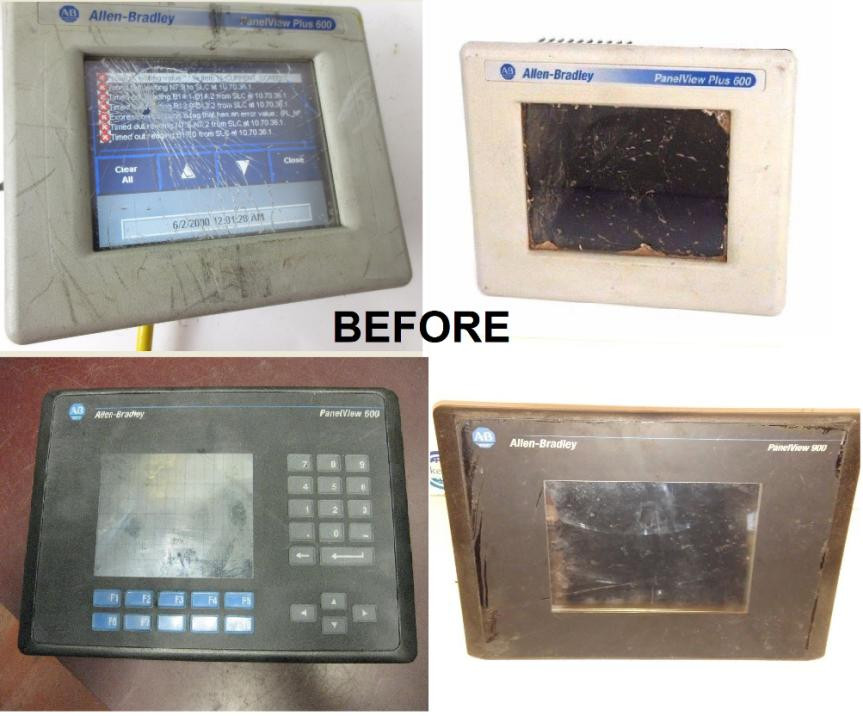 Allen Bradley PanelView PLUS 600 2711P-K6 membrane cover overlay